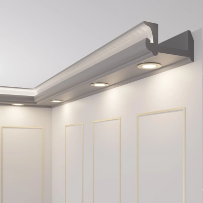 Stuckleiste für indirekte Beleuchtung Deckenleisten LED Licht OL-17